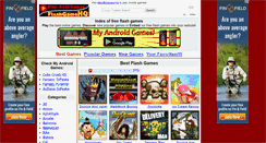 Desktop Screenshot of flashgamehq.com